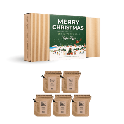 Frohe Weihnachten Schnee Kaffee Geschenkbox-3