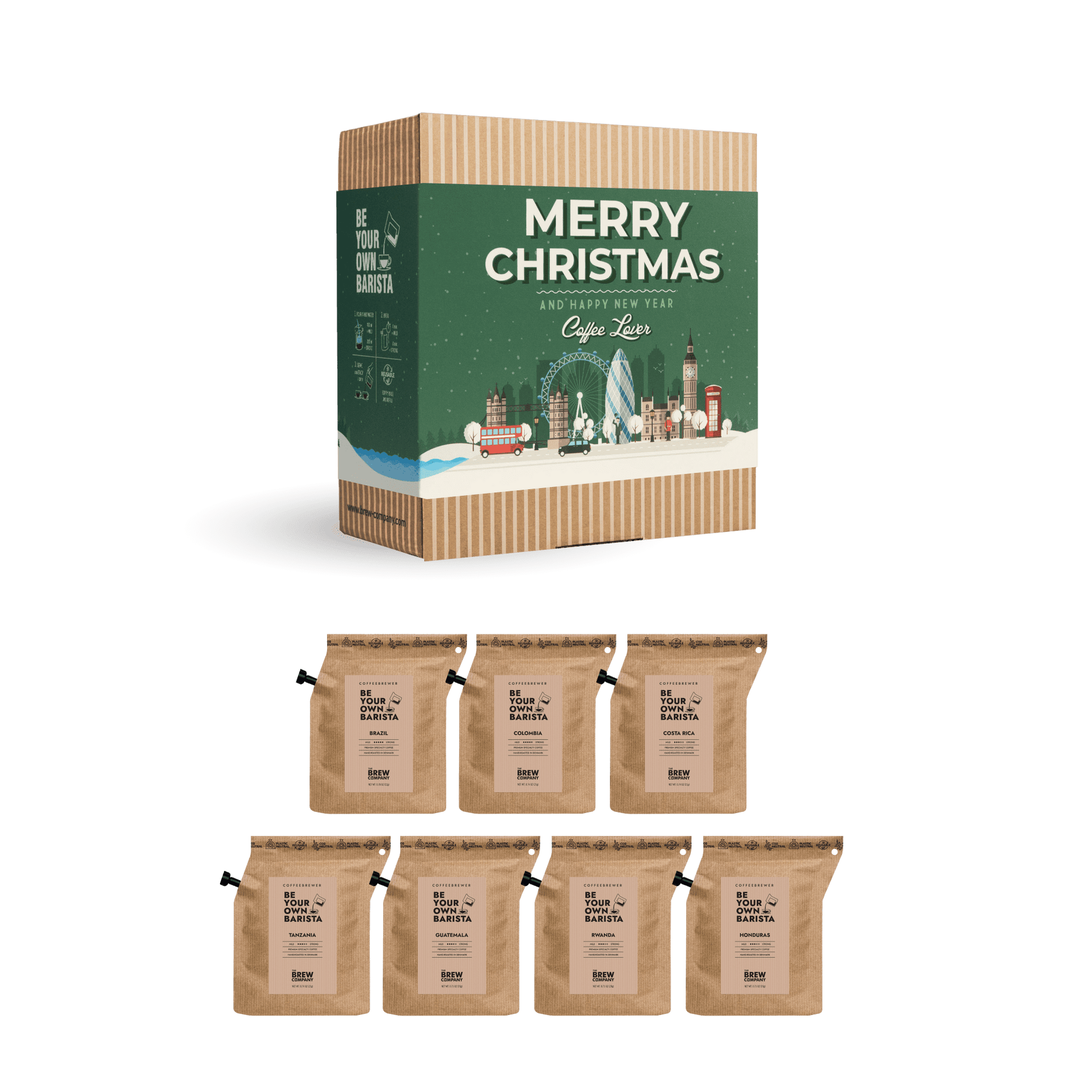 Frohe Weihnachten Spezialitäten Kaffee Geschenkbox-2