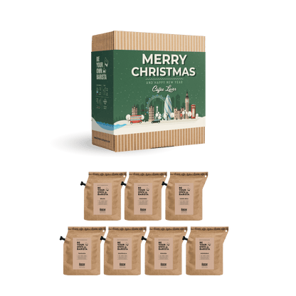 Frohe Weihnachten Spezialitäten Kaffee Geschenkbox-2