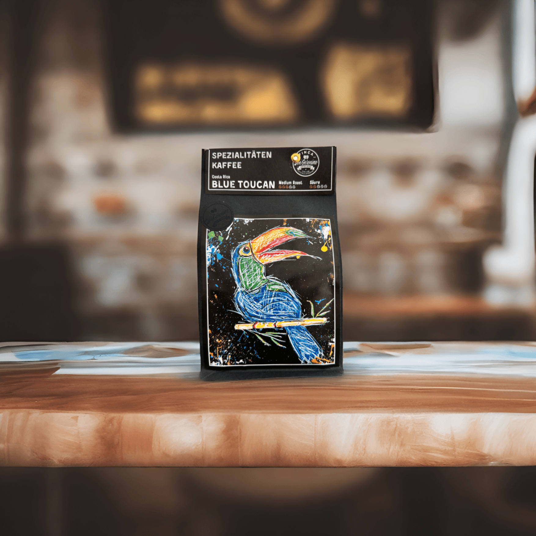 Blue TOUCAN | Ganze Bohne oder gemahlen | Medium Röstung-0