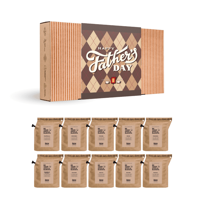 FATHER`S DAY RETRO SPECIALTY COFFEE GIFT BOX-4