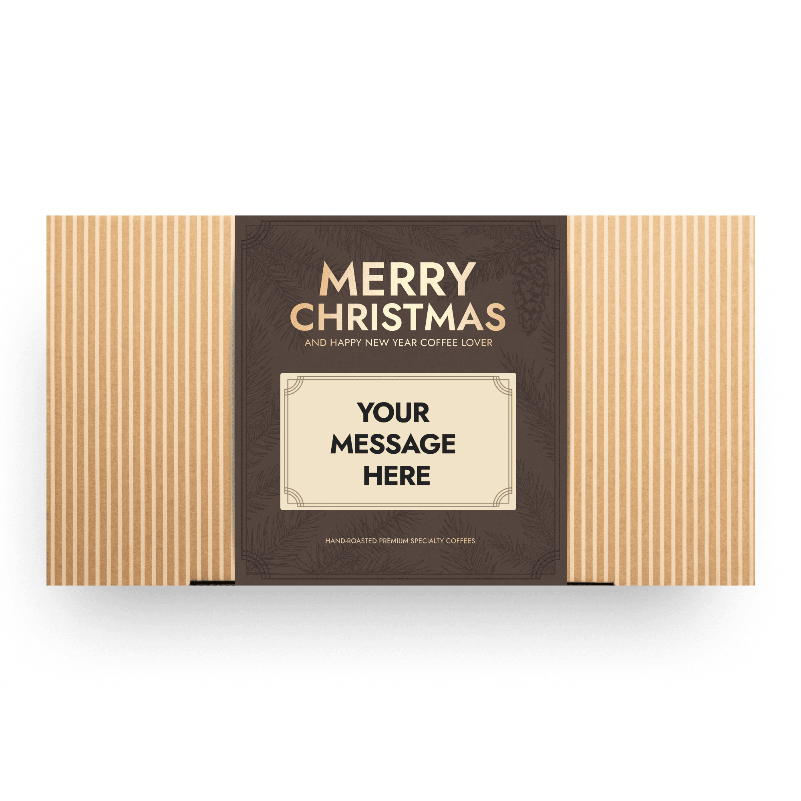 Personalisierbare Kaffeebohnen Weihnachtsgeschenkbox-2