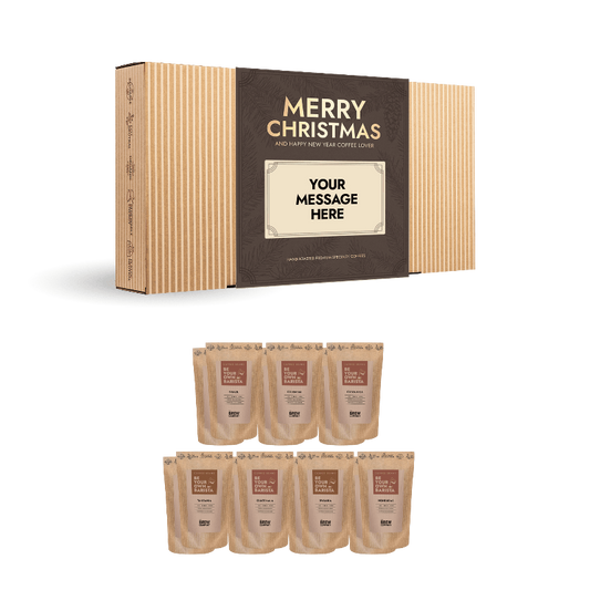 Personalisierbare Kaffeebohnen Weihnachtsgeschenkbox-3
