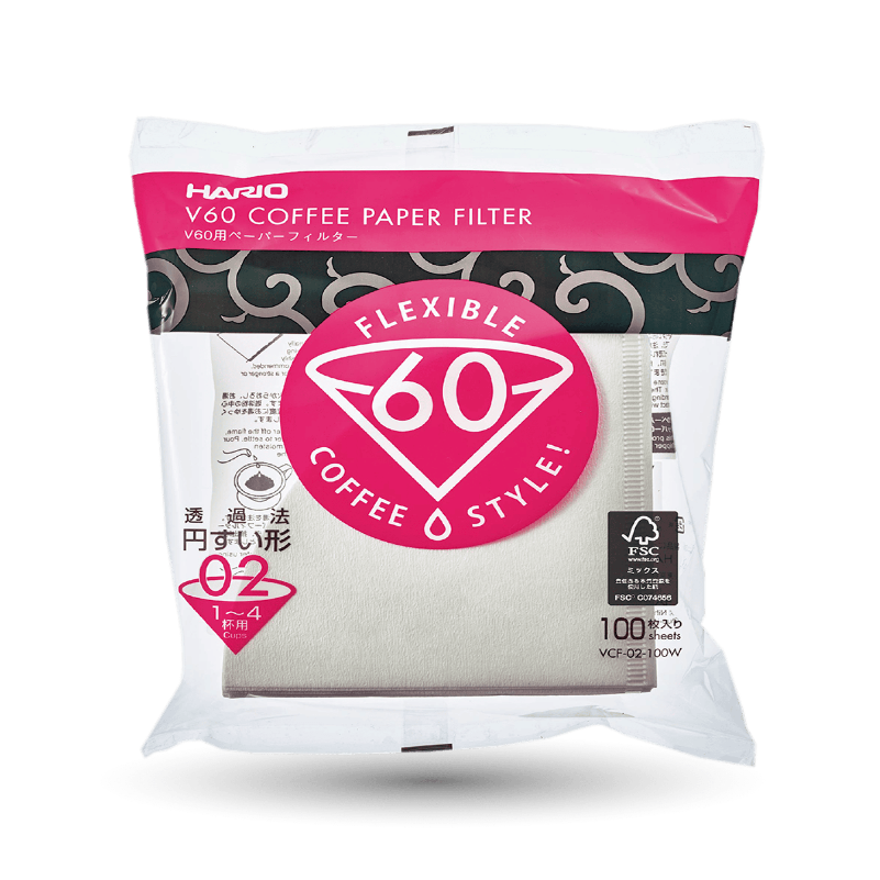 Hario V60 Kaffeefilter – Weiß-1