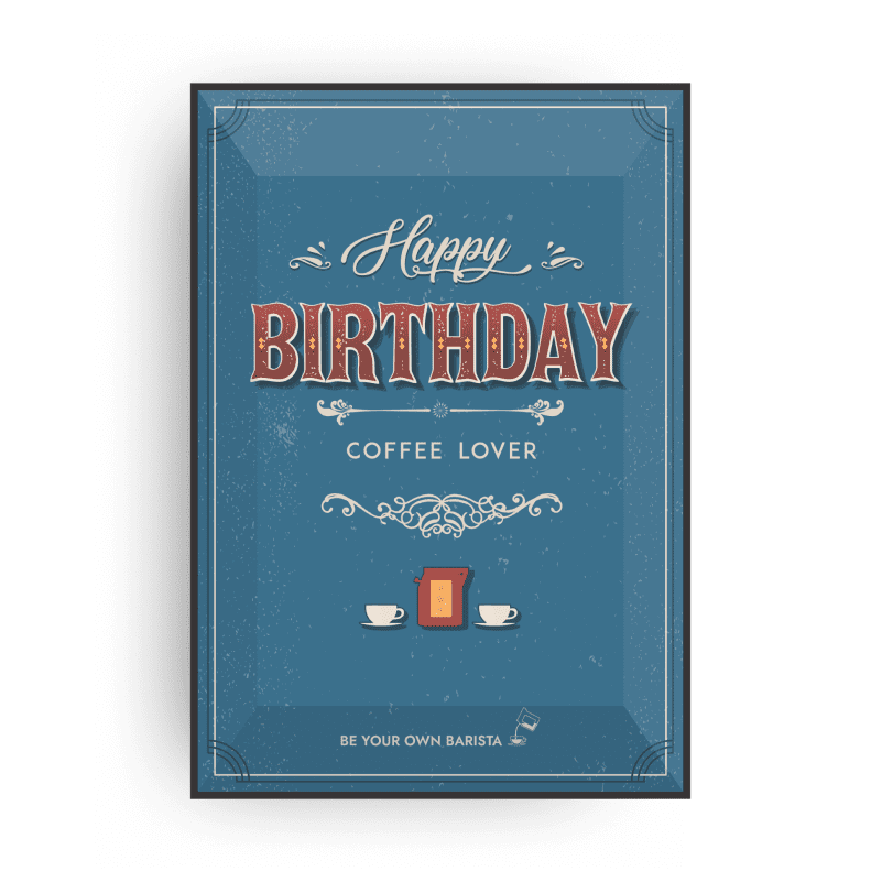 ALLES GUTE ZUM GEBURTSTAG KAFFEE-GRUSSKARTEN-7